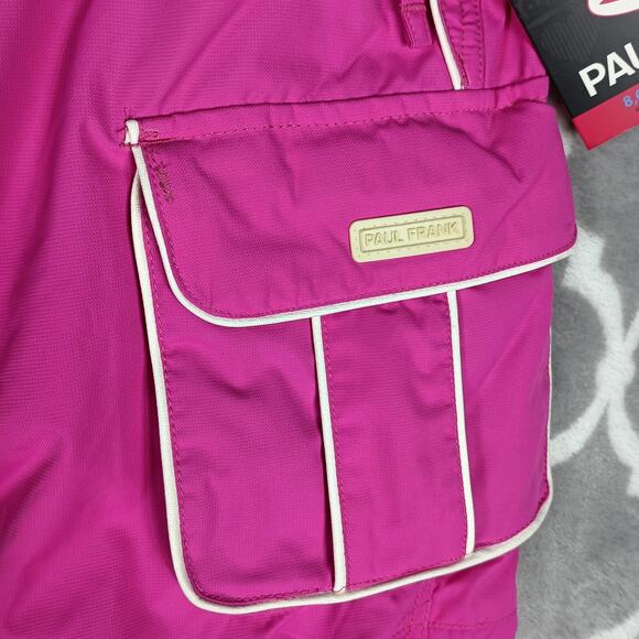 Paul Frank Snow Pants Youth Girls XS Pink Julius Insulated Ski Grow With Me - Picture 10 of 16